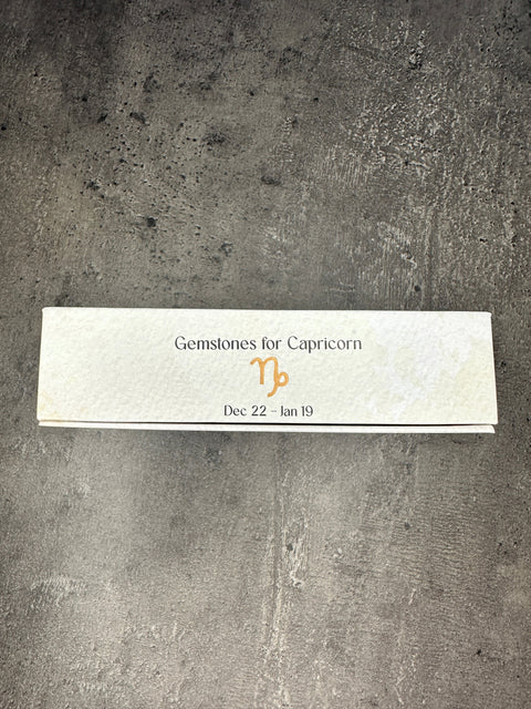 Capricorn crystal tumblestone gift set - Bundle