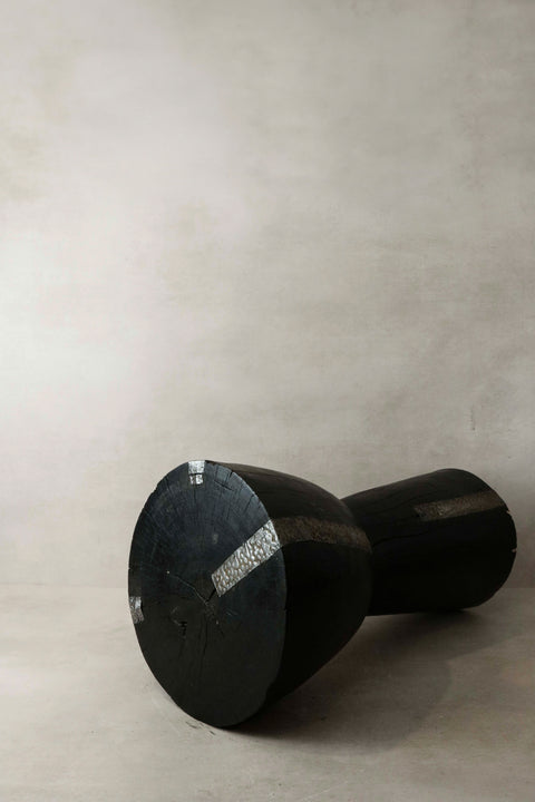 Hand Carved Side Table\Stool, Cameroon - 9.3