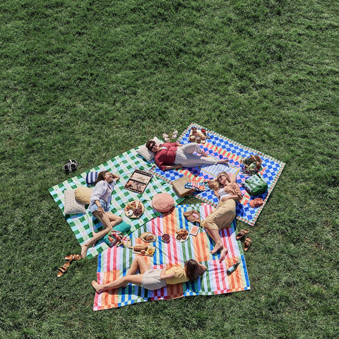 Dock & Bay Picnic Blanket - Apple Tart: Large (170x170cm)