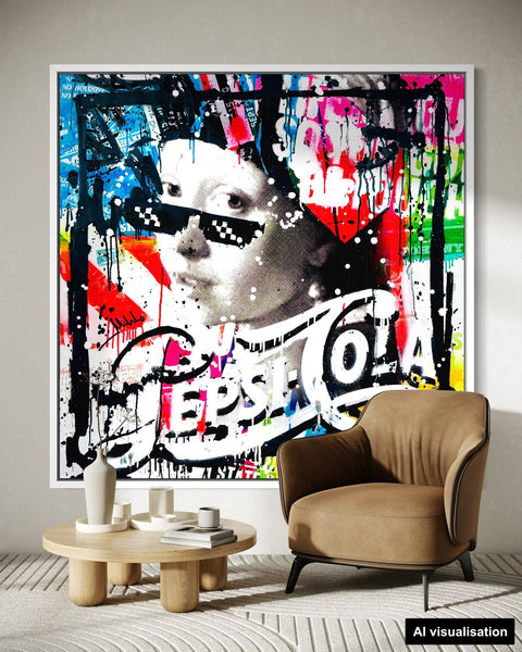 Mikko - Girl With The Pearl Earring On Pepsi - XL [Unq 1/1]