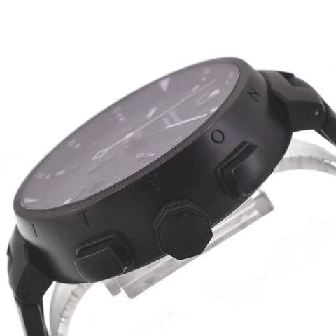 2010–2020 Tambour All Black Louis Vuitton Steel Watch