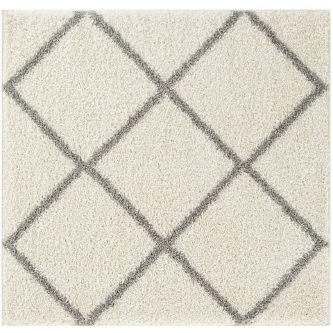 Moroccan Ivory Shaggy Rug | 500