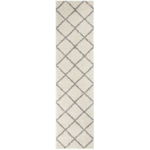 Moroccan Ivory Shaggy Rug | 500