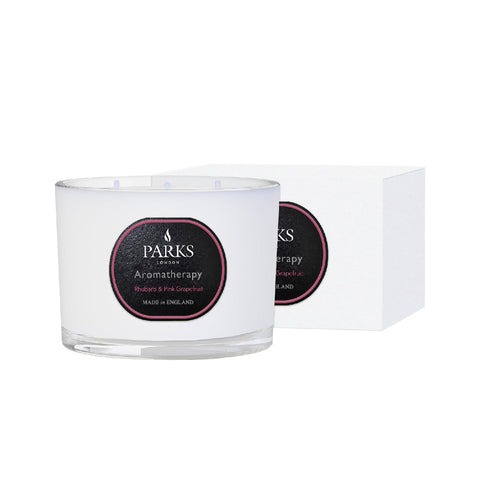 RHUBARB & PINK GRAPEFRUIT 350G 3 WICK CANDLE