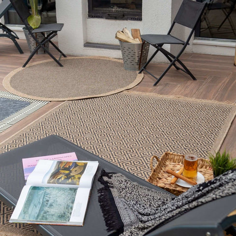 Nature Outdoor-Teppich Blau | 5100B