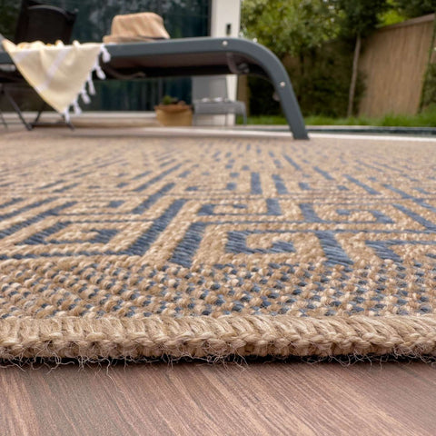 Nature Outdoor-Teppich Blau | 5100B