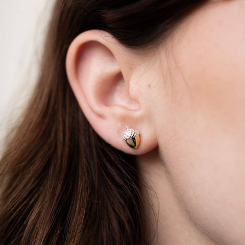 Acorn Stud Earrings