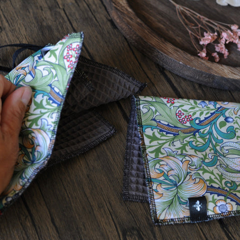 William Morris Golden Lily Extra Strong 4ply Dishcloth