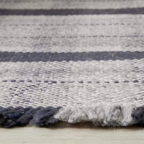 Highland Navy Checkered Rug