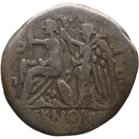 59 BC Roman Republic Denarius Marcus Nonius Sufenas Coin Silver
