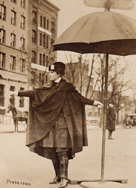 G.V. Buck - First Female Traffic Officer in the U.S