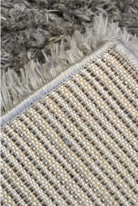 Lagom Grau Hochflor Teppiche