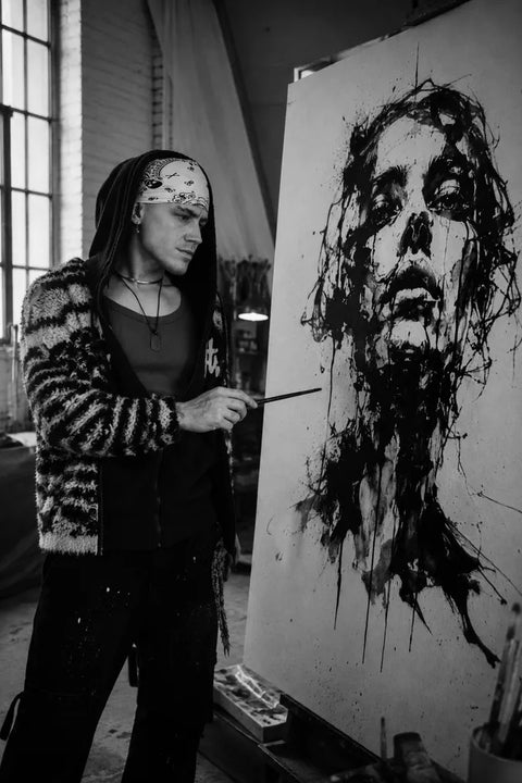 D. Witschkanow - ► „Expressive Three States of Becoming“ – Triptychon № I“ (XXL)