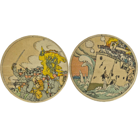 1914–1915 Art Box WW1 German and Austro-Hungarian Alliance
