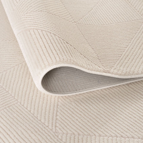 Tapis abstrait crème de Carmel | 6000