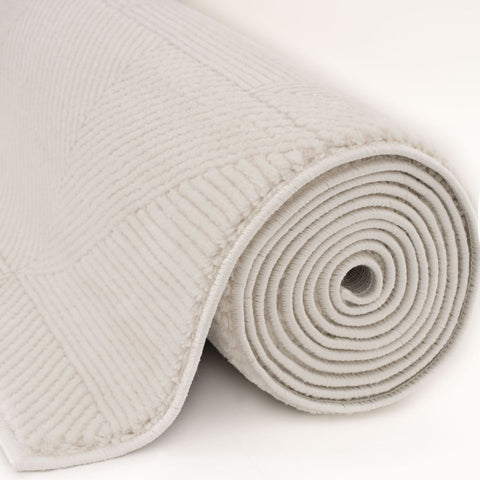 Tapis abstrait crème de Carmel | 6000