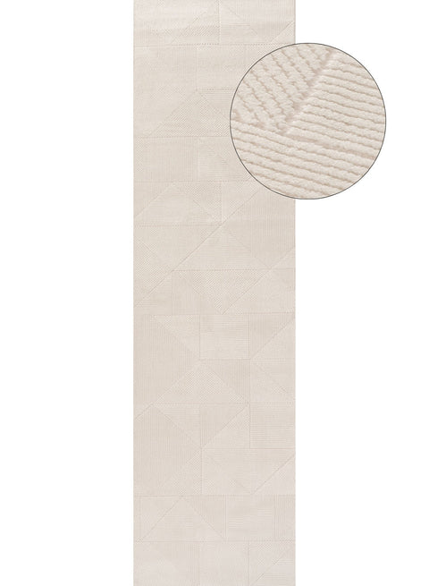 Tapis abstrait crème de Carmel | 6000
