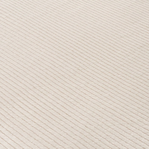 Carmel Cream Striped Rug | 6010