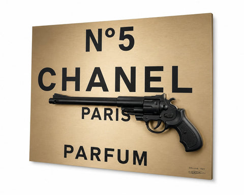 Daluxe Art - 1999 • Gold Chanel Gun