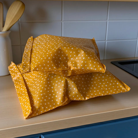 THE Beeswax Bag –Toadstool Mustard