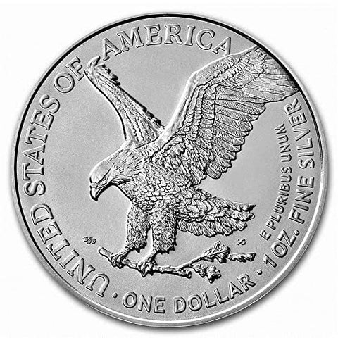 Aigle américain en argent 2022, argent fin .999 avec notre certificat d'authenticité, dollar non circulé, Monnaie américaine