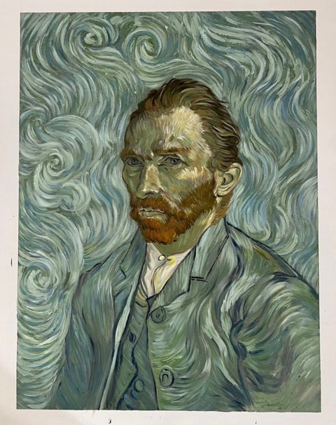 Tran Georges (1966) - Autoportrait ↑80 →60 cm