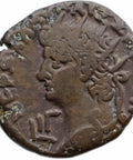 66 - 67 Roman Provincial Egypt Tetradrachm Nero Alexandria Mint