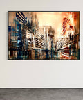 Prettau - Urban fabric - sepia street (H)