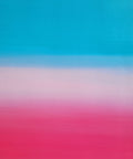 Lyora Art - COLOR FIELD FLOW No. 107 – The Glowing Core (XL) Acrylic painting - Hand signed - 2026