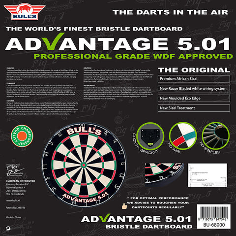 Bull's Advantage 5.01 Dartboard