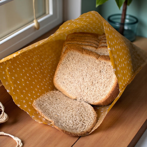 THE Beeswax Bag –Toadstool Mustard