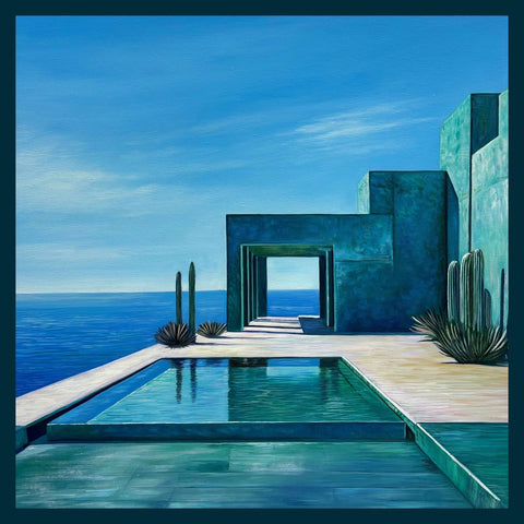 Alexy Berthelot - Green serenity house (LIMITED PRINT)