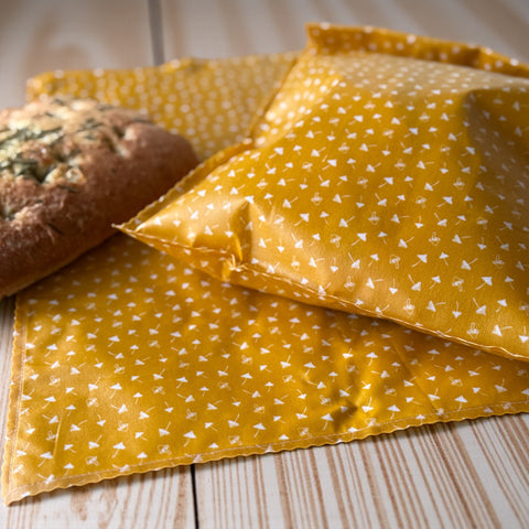 THE Beeswax Bag –Toadstool Mustard