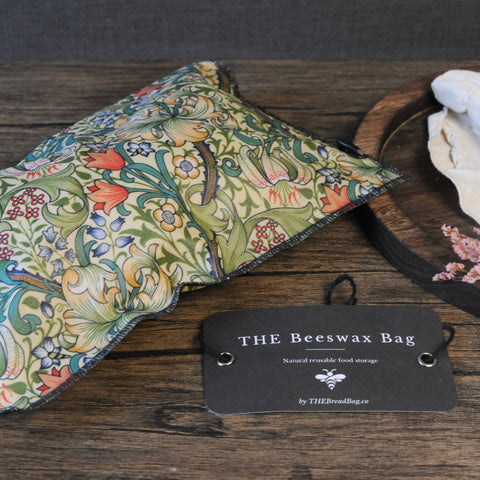 THE William Morris Beeswax Bag | Golden Lily