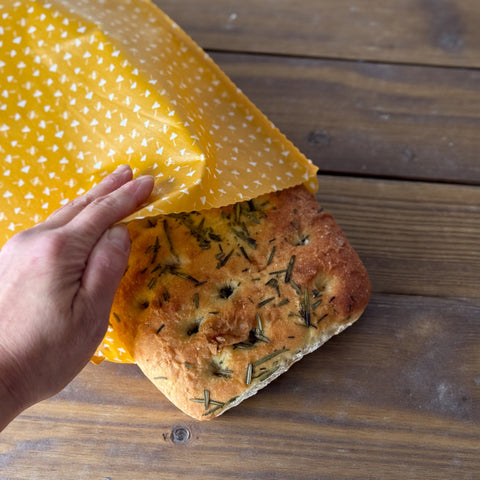 THE Beeswax Bag –Toadstool Mustard