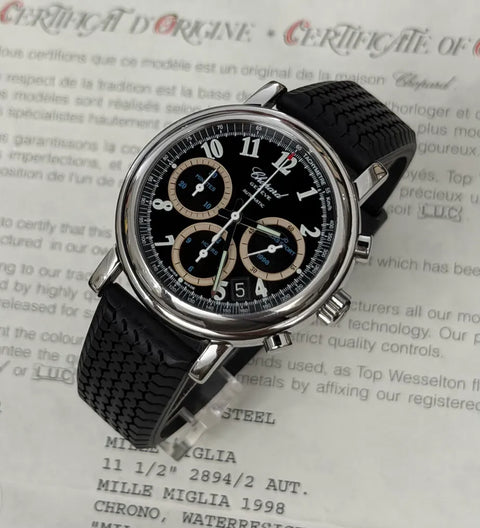 **Chopard Mille Miglia 8331 Automatic Men’s Watch – 38mm Stainless Steel – Limited Edition**