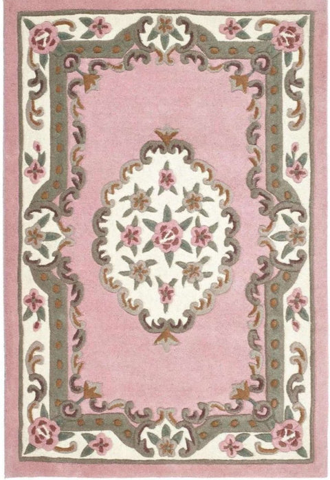 Shensi Pink Medallion Rug