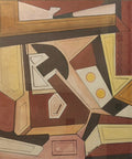 Vasilij Alekseevic Vatagin (1884-1969) - Composizione cubofuturista