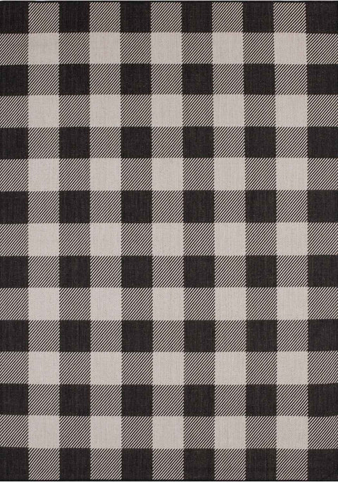 Ecology Outdoor Rug Black | 700BL