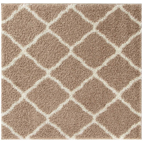 Moroccan Beige Shaggy Rug | 720