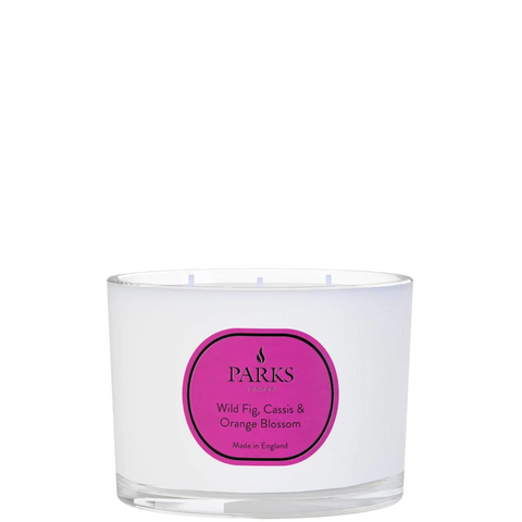 VINTAGE AROMATHERAPY WILD FIG, CASSIS & ORANGE BLOSSOM 350G 3 WICK CANDLE
