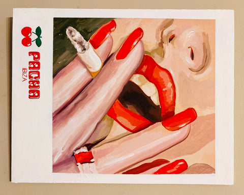 Antonio Valenzuela - PACHA - IBIZA - Acrilic on wood