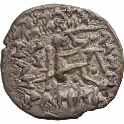 78 - 110 Parthian Empire Diobol Pacorus II Coin Ecbatana