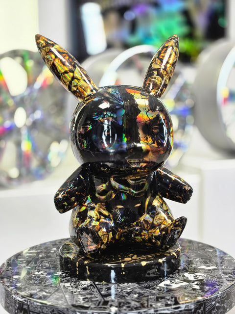 Patryk Konrad - PIKAFASHION by Patryk Konrad – Handmade Holographic Pop Art Sculpture. Limited Edition of 50.