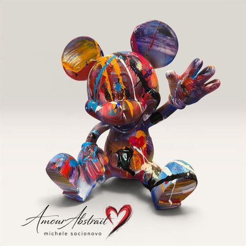 michele socionovo - Topolino Amour Abstrait