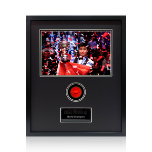 Zhao Xintong Signed Red Ball Compact Frame