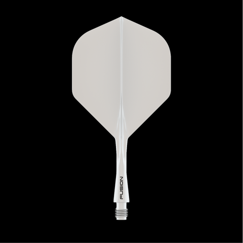 WINMAU Fusion Flight & Shaft Solid White