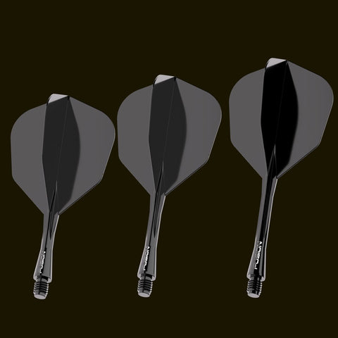 WINMAU Fusion Flight & Shaft Black #6