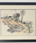 Corneille (1922-2010) - Paysage du sud des Pays-Bas, 1944 (Limbourg)