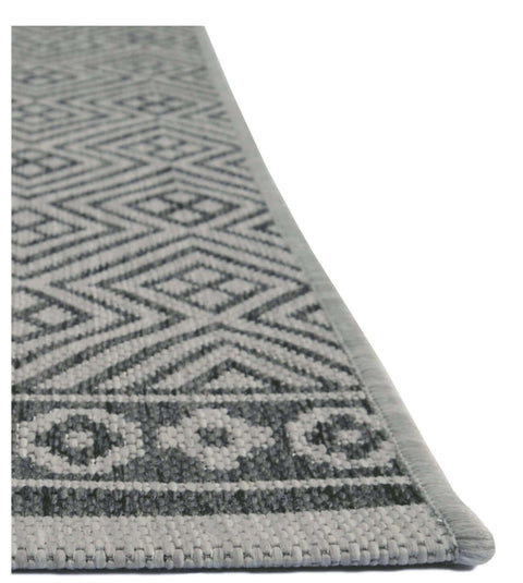 County Geo Grey Indoor/Outdoor Rug | 11344A